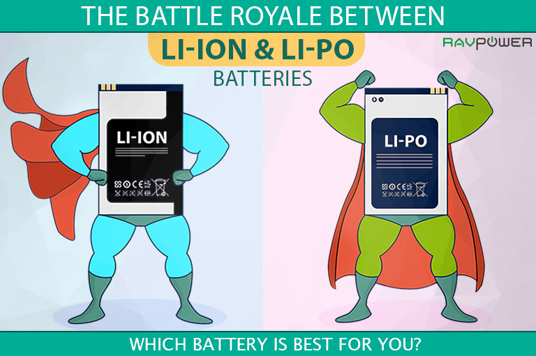 Put Conciliator marketing Lithium Ion vs. Lithium Polymer Batteries – Which Is Better? - RAVPower