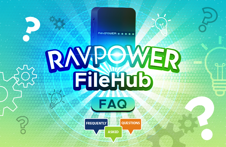 RAVPower  FileHub New Version AC750 Wireless Travel Router (WD009) 